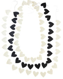 Glitter Hearts 3 Pc Banner