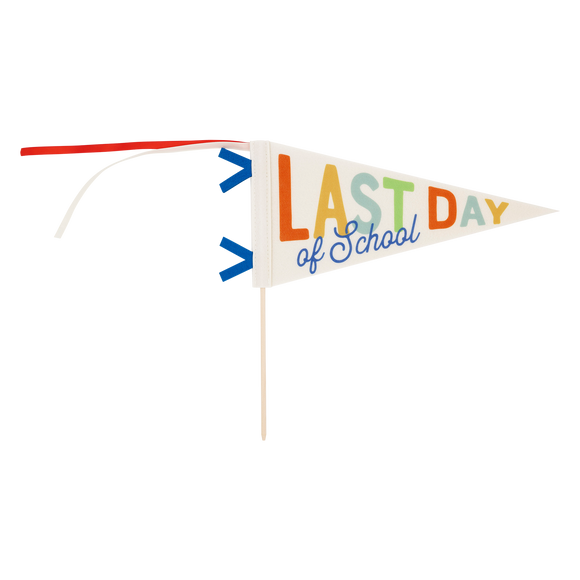 Last Day of School Party Pennant