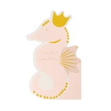 Seahorse Shaped Napkins (x18)