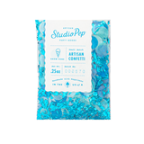 Blue Artisan Confetti