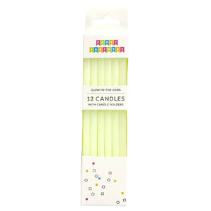 Glow in the Dark Candle Set (x12)