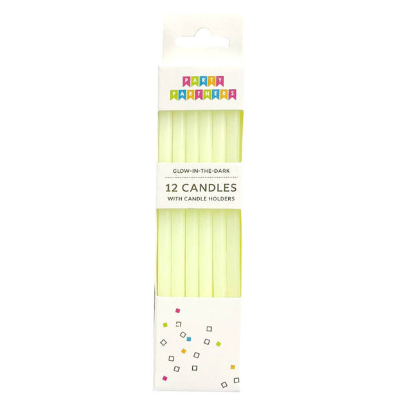 Glow in the Dark Candle Set (x12)