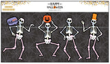 Dancing Skeleton Garland (8ft)