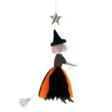 Flying Honeycomb Witch Decorations (x3)