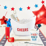 Frosted Patriotic Shot Cups (x10)