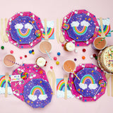 Sparkella Rainbow Large Plates (10 per pack)