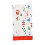 Snow Ski Guest Napkin (x24)