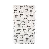 Black Bow Guest Napkins (x24)