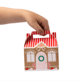 SWEET GINGERBREAD HOUSE COOKIE BOXES (x8)