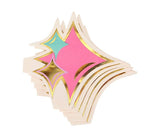 Just Sparkle Diecut Dessert Napkin Set (x20)