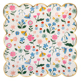 Spring Floral Pattern 9" Plates (x8)