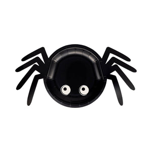 Spider Shaped Paper Plates (x8)