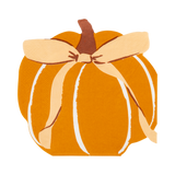 Harvest Pumpkin Shaped Paper Napkins