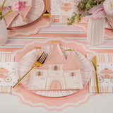 Princess Castle Shaped Plates (x8)