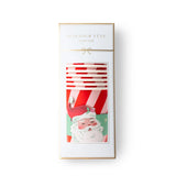 Jolly Santa To-Go Cups (Set of 8)