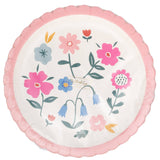 Spring Floral Round 8" Plates (x8)