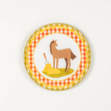 Farm Animal Plates (x8)