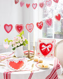 Vintage Heart Shaped Plate Set (x8)