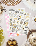 Meet Me At Midnight NYE Tattoos - 40 ct