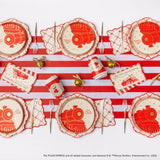The Polar Express™ Small Train Plates (x8)