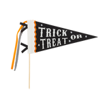 Trick or Treat Felt Pennant