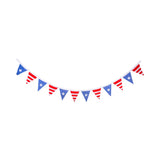 Stars and Stripes Outdoor Fabric Pennant Banner