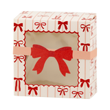 Red and Pink Bows Cookie Boxes (x6)