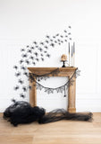 Glittered Wall Décor Spiders (x50)