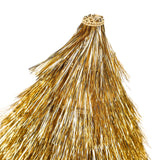 Golden Girl Mini Gold Fringe Party Hats Set (x4)