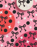 Black Bow Confetti| 200 pc