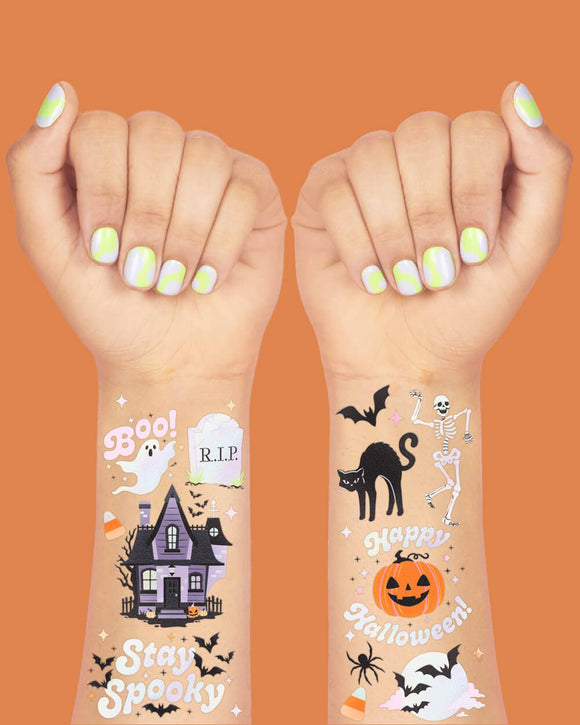 Classic Halloween Temporary Tattoos (x50)