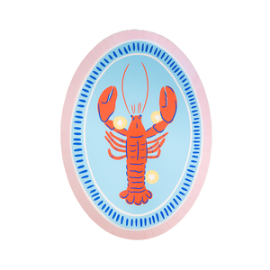 Lobster Platter Charger Platters (x8)