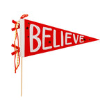Believe North Pole Felt Pennant Set (x2)