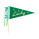 Lucky Felt Pennant Flag