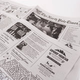 North Pole Times Edition 2 - Holiday Newspaper and Gift Wrap