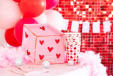 Queen of Hearts Party Cups (x8)