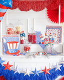 Uncle Sam Hat Paper Plates (x8)