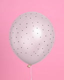 Black + White Bow Balloons | 24 pc 12 in