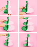 Emerald City Cupcake Tower - 3 tiered display