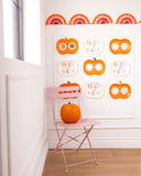 Trick or Treat Word Bubble Shaped Paper Plates (x8)