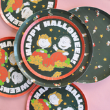 Peanuts Halloween Dinner LG Plates (x8)