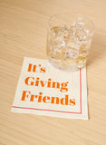 'It's Giving Friends' Napkins (x26)