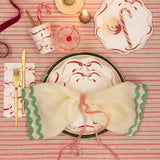 Ribbon Bow Cups (x8)