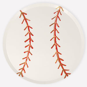 Baseball Plates (x8)