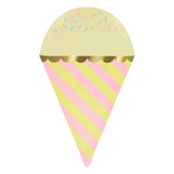 Ice Cream Cone Plates (x8)