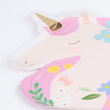 Meadow Unicorn Shaped Napkins (x16)
