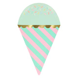 Ice Cream Cone Plates (x8)