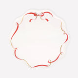 Ribbon Bow Side Plates (x8)