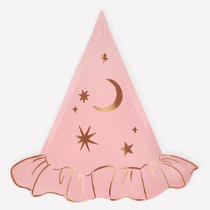Good Witch Hat Plates (x8)