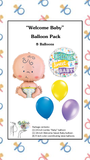 Welcome Baby Balloon Pack 2